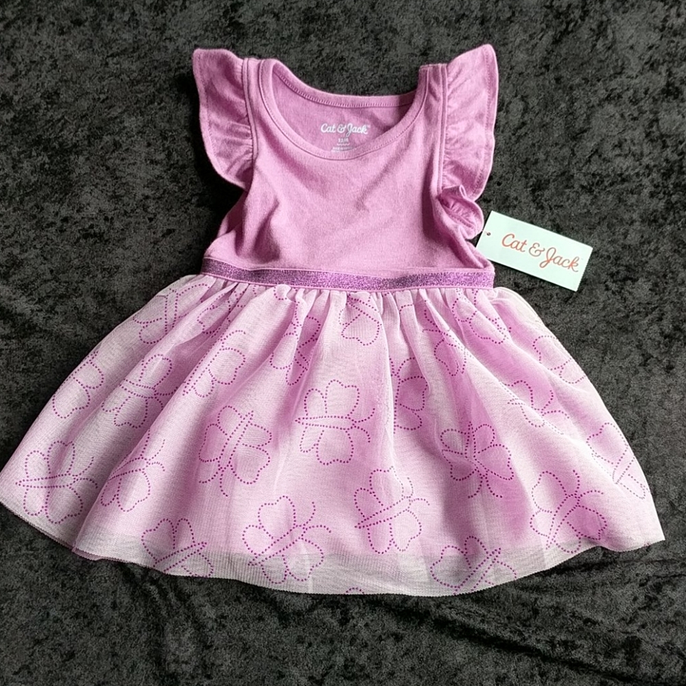 Purple Baby 12M Dress *NWT*
